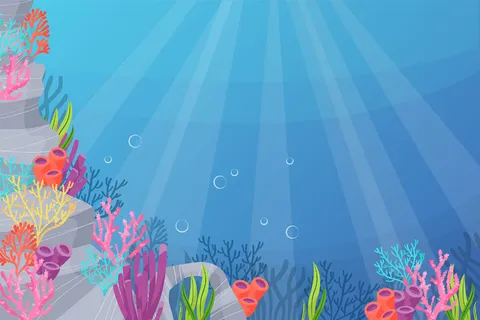 可爱生物卡通海底 可爱生物卡通海底