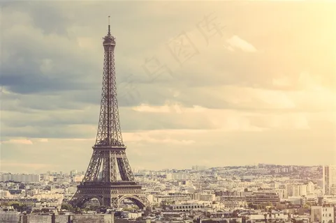 埃菲尔铁塔摄影图