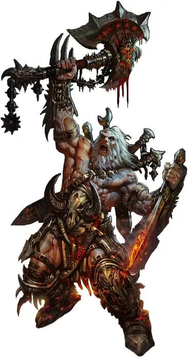 暗黑破坏神 PNG免抠(366x695)