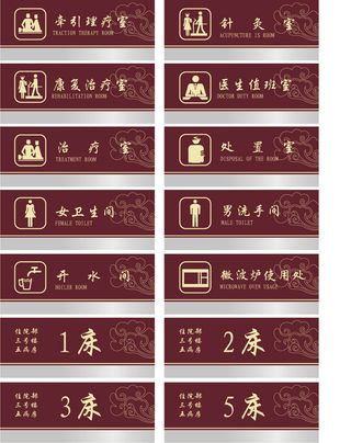 导视牌标识牌指示牌指引牌