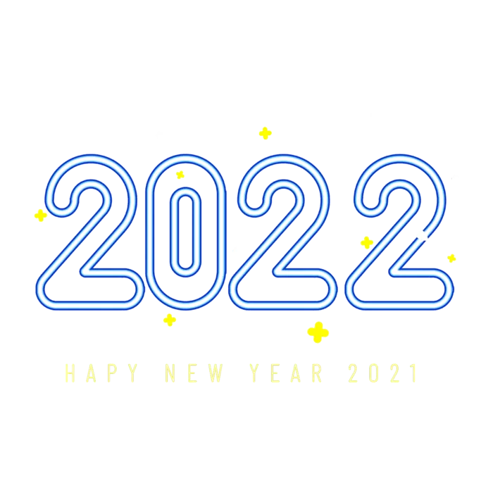 2022新年艺术创意字体虎年3D立体标题数字文字png免抠字素材