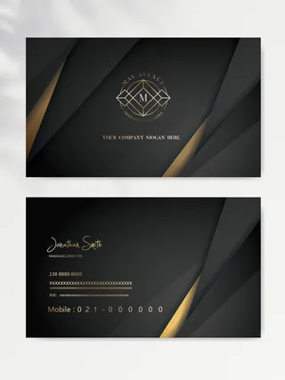 创意名片设计模版