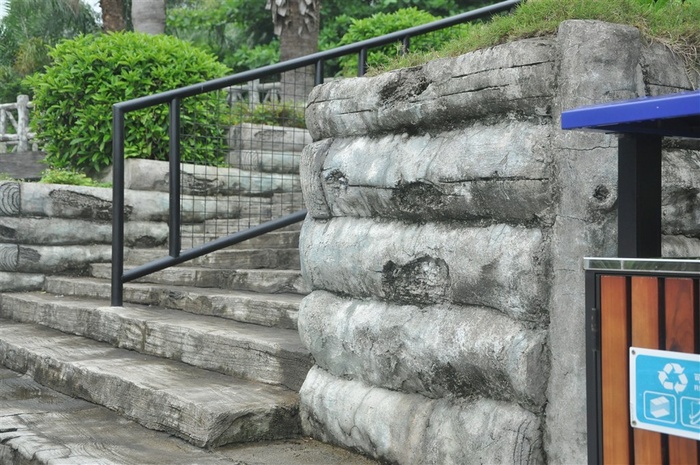 乐园建筑台阶景点