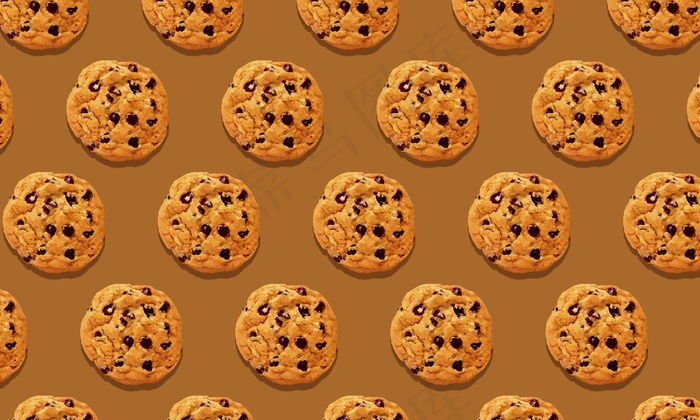 曲奇饼干背景图片