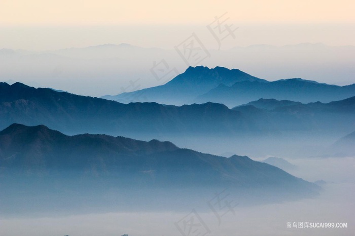 山脉风景摄影