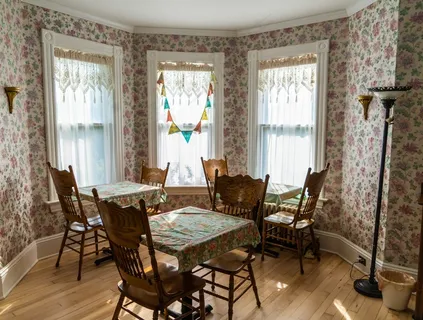 室内桌椅摆放图片