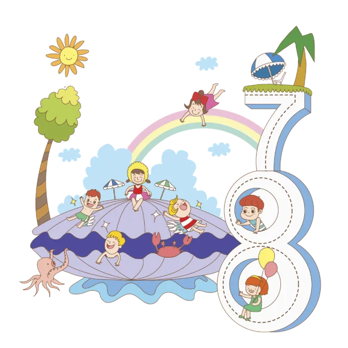 卡通 素材 人物 动画 插图