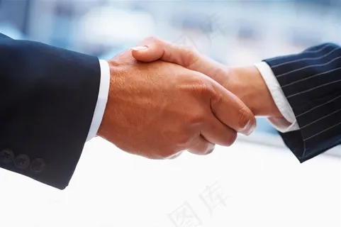 握手合作高清图片