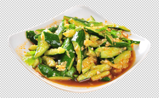 拍黄瓜免扣素材