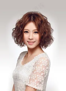 时尚短发发型图片