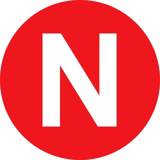 字母N PNG免抠(512x512)