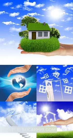 绿色家园高清图片素材