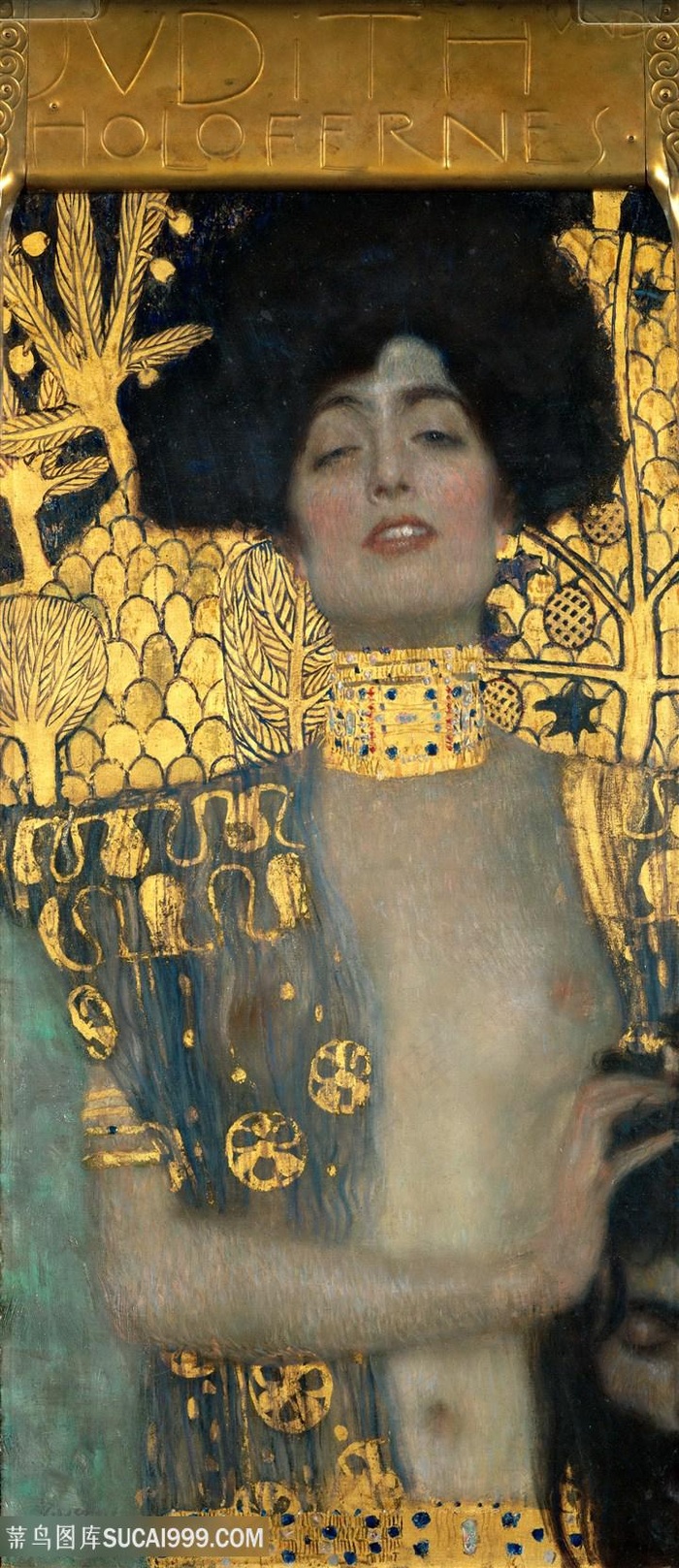 克里姆特油画时尚女性艺术挂画