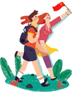 卡通 素材 人物 动画 插图