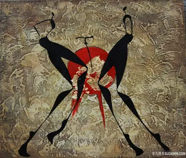 唯美艺术复古插画