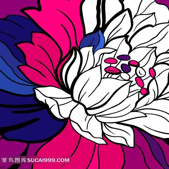 花朵高清装饰画素材