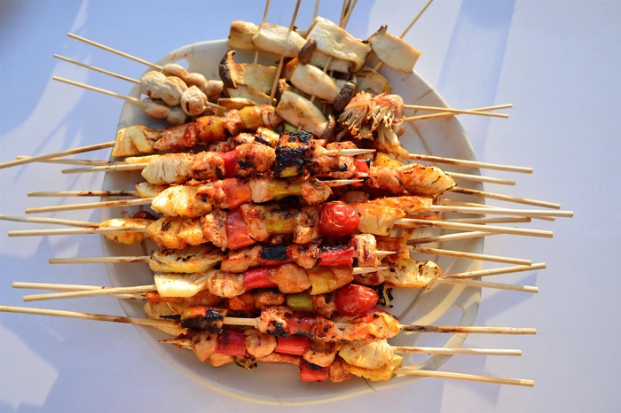 烧烤油炸麻辣弹串串烤肉烤串