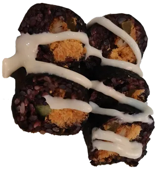 日本寿司肉松海苔紫米免抠摄影元素素材