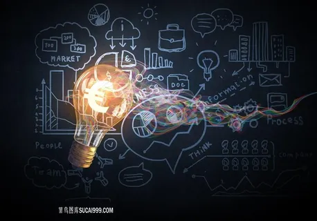 创意数据背景高清图片