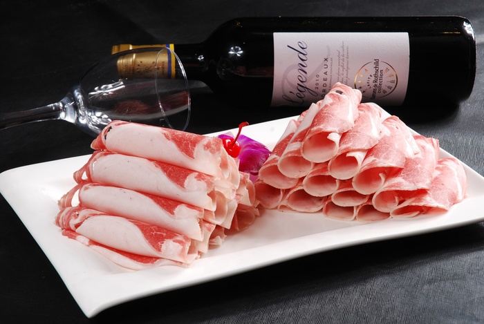 火锅配菜肉片肉类荤类羊肉牛肉肥牛肥羊