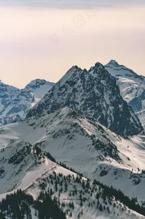 唯美群山山峰风景图片 唯美群山山峰风景图片