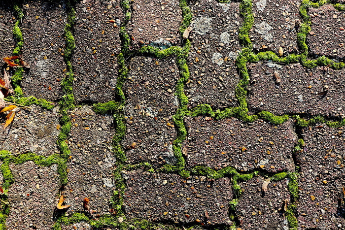 灰色石砖地面图片