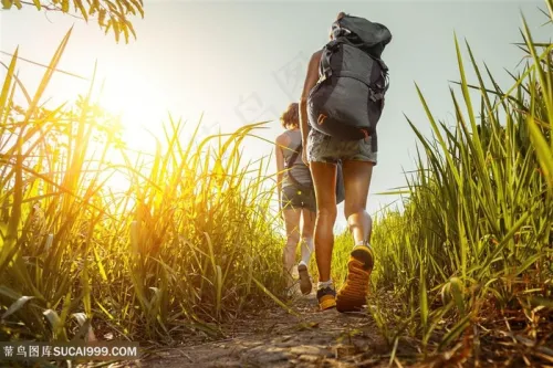 背包客旅行人物高清户外运动
