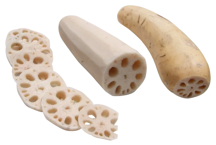莲藕泥藕片