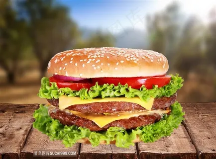 好吃的生菜牛肉汉堡 好吃的生菜牛肉汉堡
