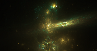 梵高星空质感的太空宇宙底纹背景