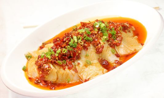 46 剁椒蒸蝶鱼 保府人家