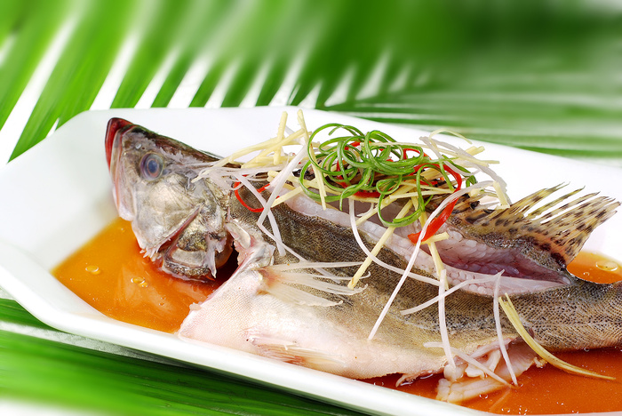 美食清蒸桂鱼