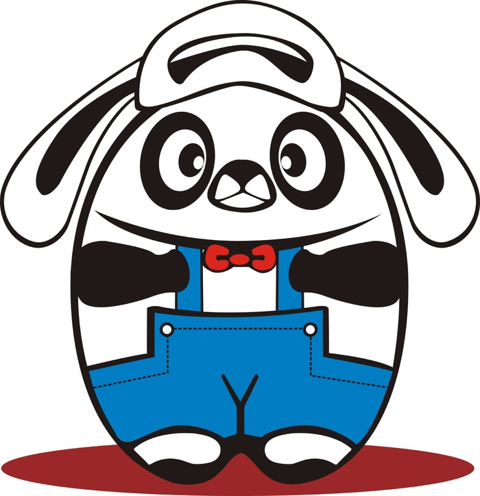 蛋蛋熊矢量logocdr矢量模版下载