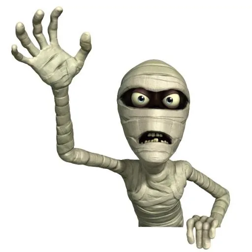 木乃伊 PNG免抠(600x600)