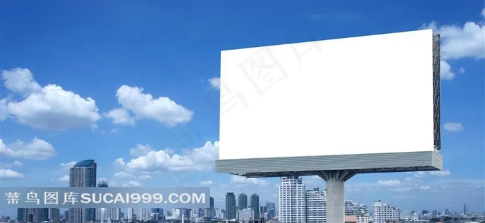 广告牌系列 - 空白的户外大型广告牌