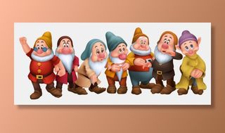 卡通人物迪士尼公主系列免抠贴图白雪公主睡美人灰姑娘PNG素材