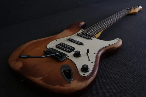 复古吉他乐器图片