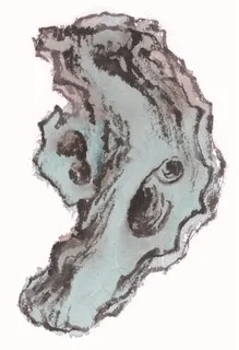 大山石头美图国画图片素材 大山石头美图国画图片素材