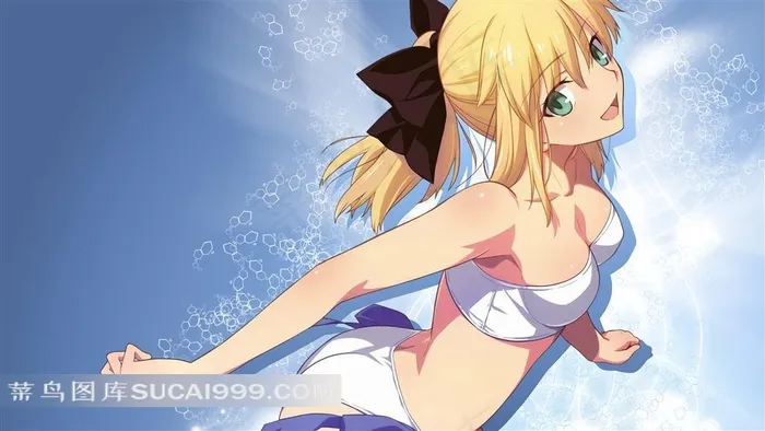 性感可爱的动漫女孩素材