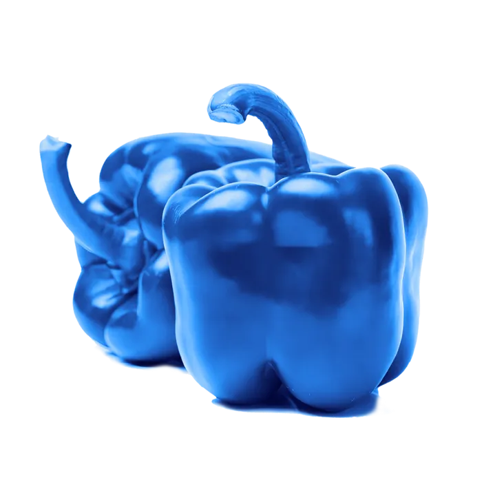 食材蓝椒免抠图