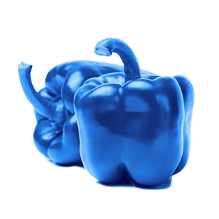 食材蓝椒免抠图