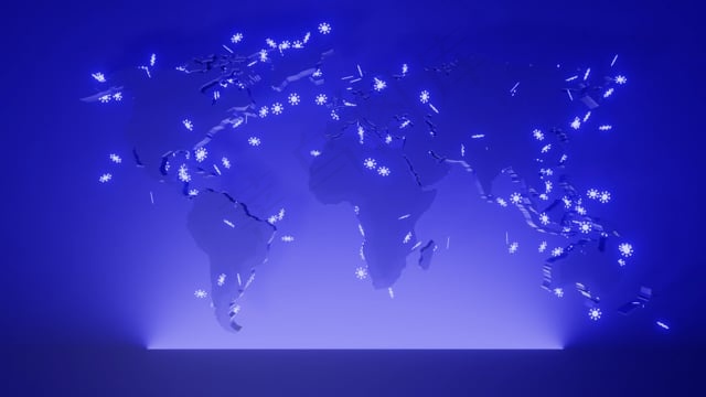 -, 冠状病毒, 晕, 病毒, 大流行, 疾病