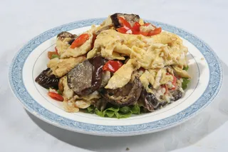 4柴鸡蛋炒茄干 -西北人家