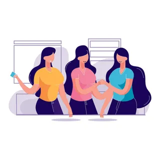 扁平化人物场景办公互联网等距ai矢量设计网页海报UI素材插画