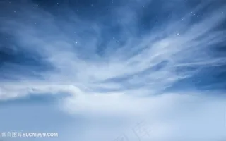 蓝天白云背景图片