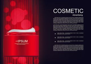 设计化妆品样品素材