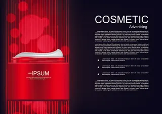 设计化妆品样品素材
