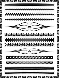 页 矢量 问候 分隔线 线 设