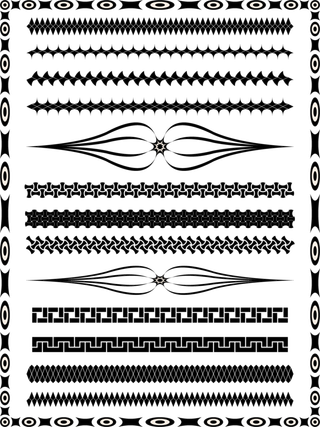 页 矢量 问候 分隔线 线 设