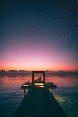 元宇宙世界天空背景风景